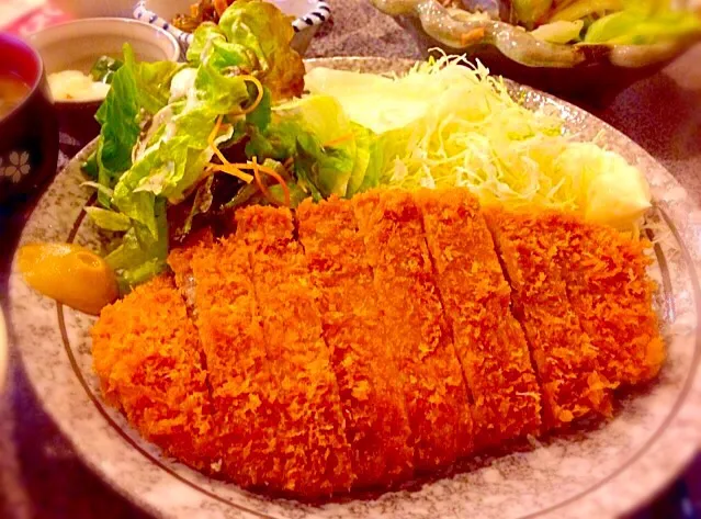 ロース豚カツ ( Roast Pork Cutlet|Liezlさん