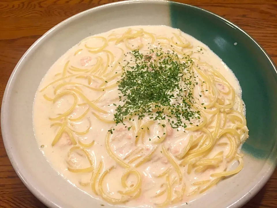 Snapdishの料理写真:明太子スパー*\(^o^)/*|asakoさん