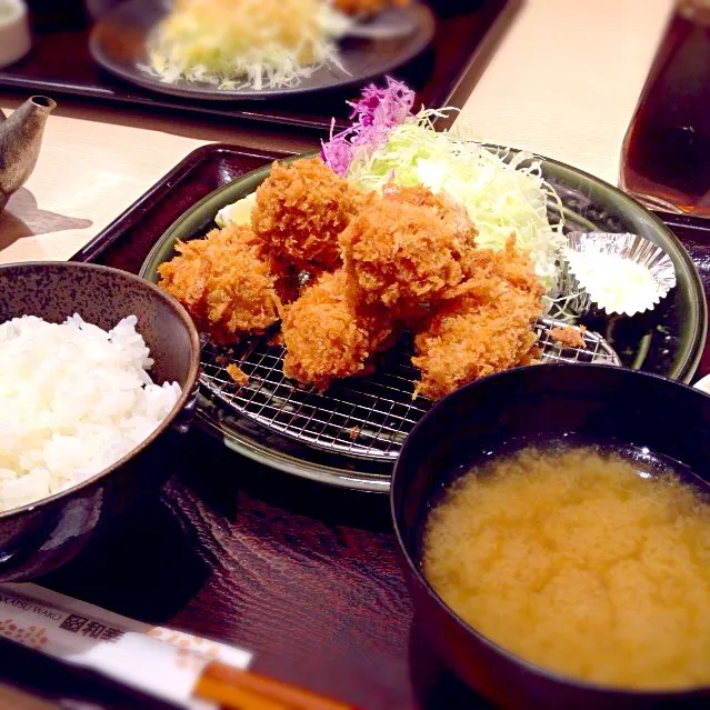 カキフライ御飯|ヒロリンさん