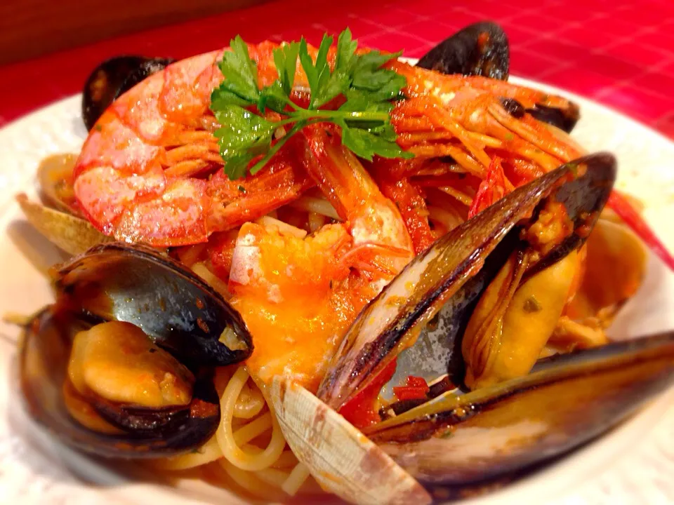 Spaghetti allo scoglio|Fabio  Palmieriさん