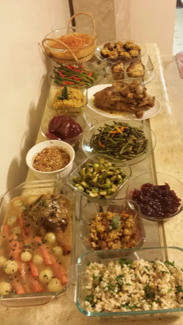 Snapdishの料理写真:Thanksgiving feast 1|Culinary Kissesさん