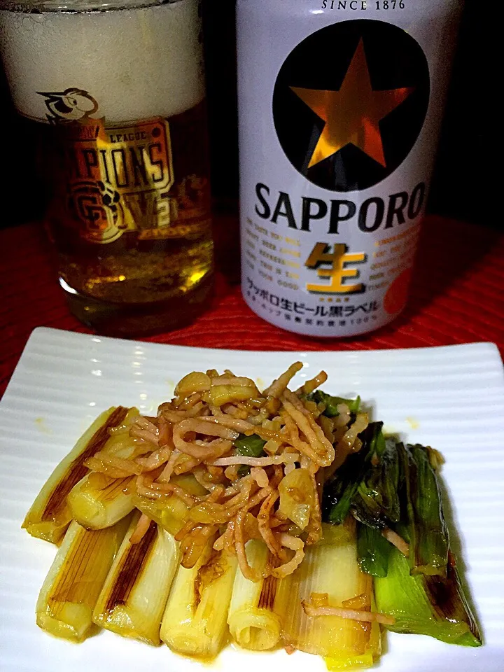 ねぎのビール煮|あつしさん