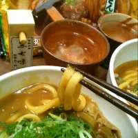 Snapdishの料理写真:大阪名物 甘くて辛い得正さんのカレーうどん☆彡|日本だんらん協会さん