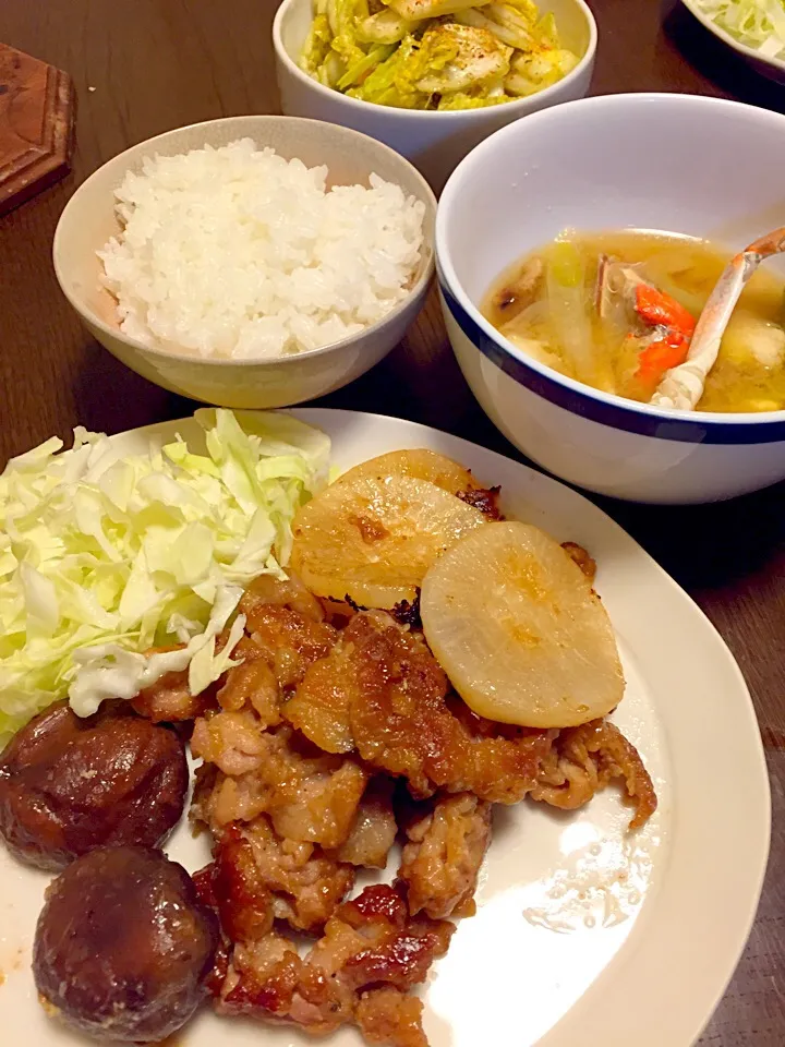 今日のお夕飯|江口亜梨子さん