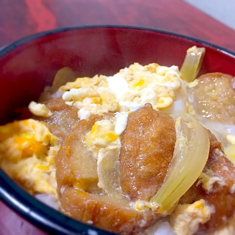 油麩丼！|ラッキーさん