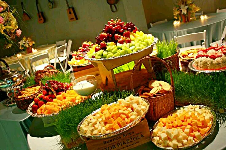 #Appetizer Table of Cheese & #Fruit Church Youth Potluck #Lunch #Holidays/Celebrations #Christmas #Party|Alisha GodsglamGirl Matthewsさん