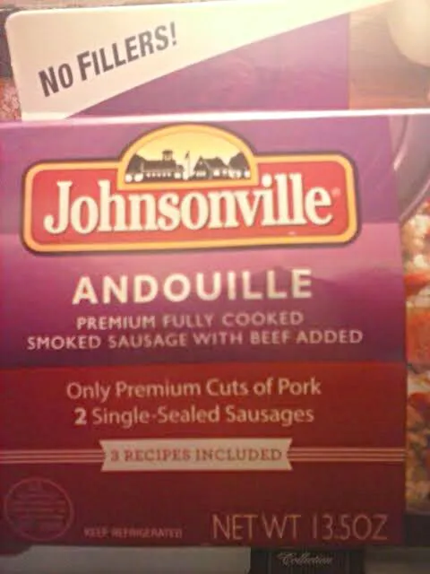 Snapdishの料理写真:My Friend Bought Me Some Johnsonville Andouille #Sausage #Pork & More #Louisiana #Meat/Poultry #Creole #Cajun #Holidays/Celebrations #Christmas|Alisha GodsglamGirl Matthewsさん