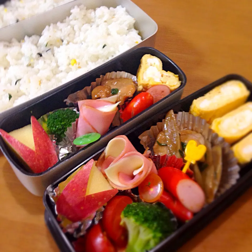 Snapdishの料理写真:お弁当12.9|きたろうさん