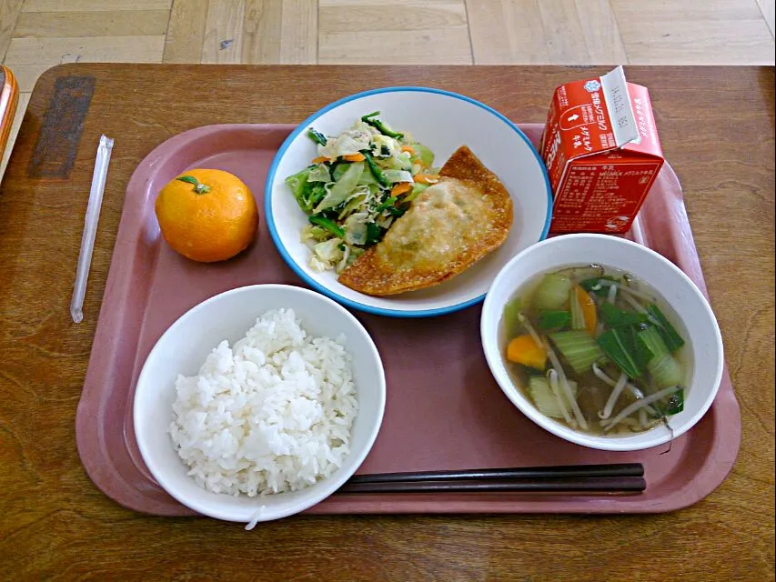 中央区でのしょうゆ塾後の給食|Itaruさん