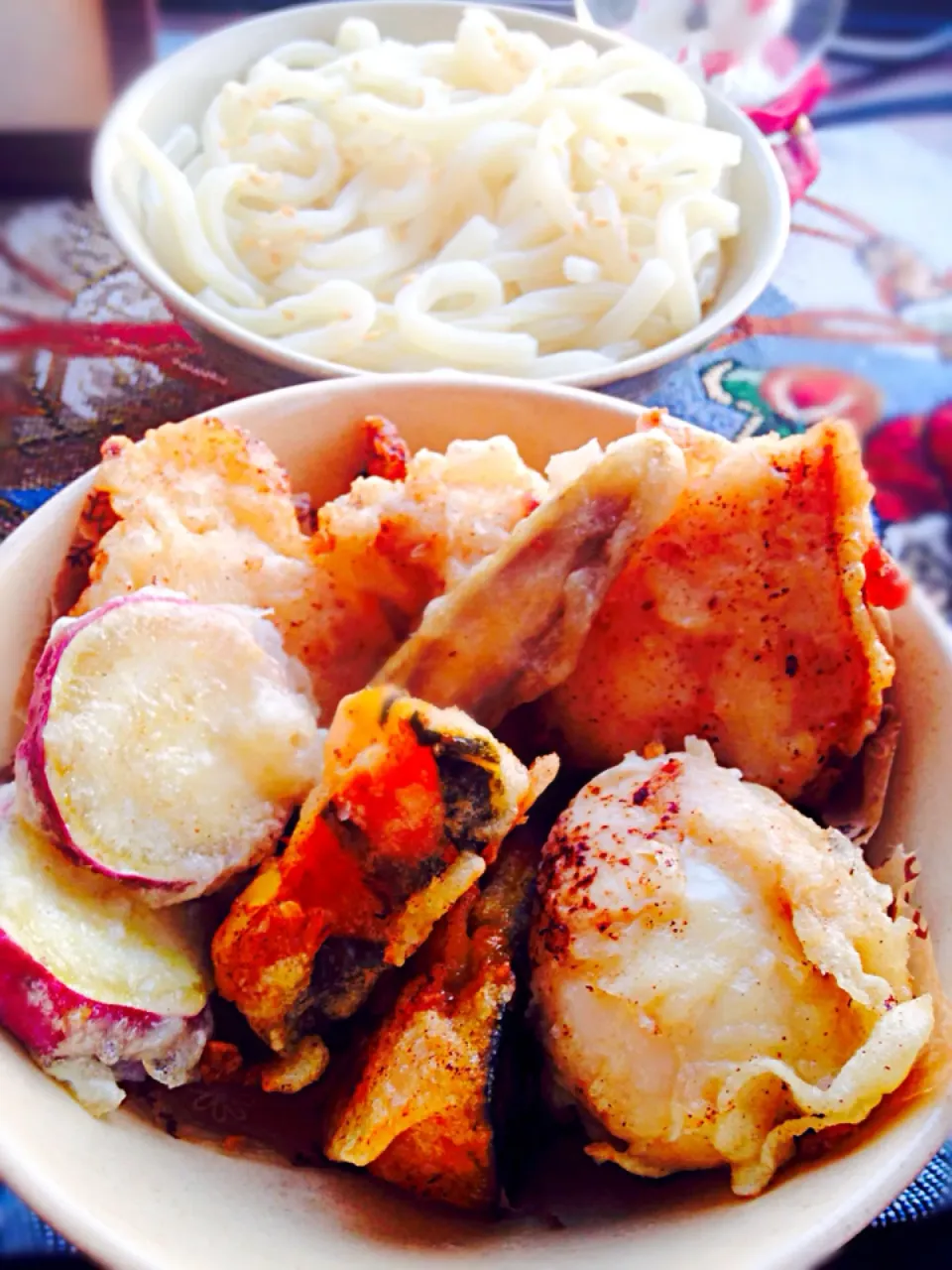 Lunch for girls on 9 Dec.2014. - Chicken Tempura Noodle 🍲|Yuriさん