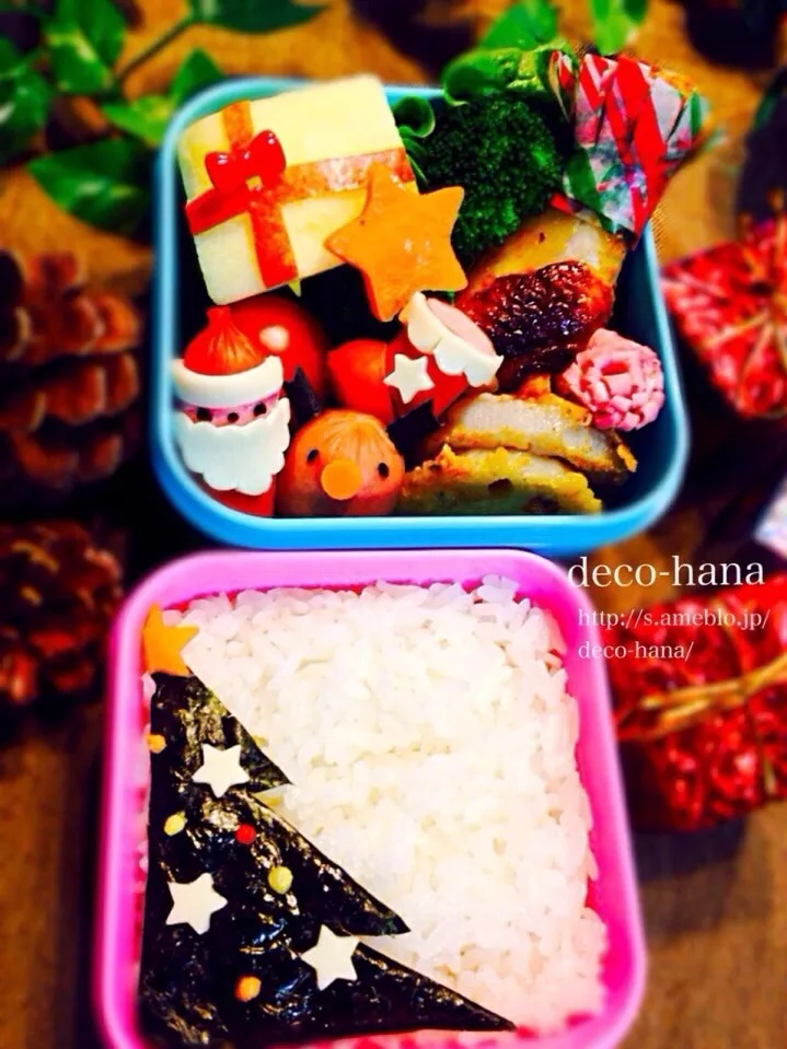 簡単ツリーのり弁の子ども弁当|さとみ (satomi_foodart)さん