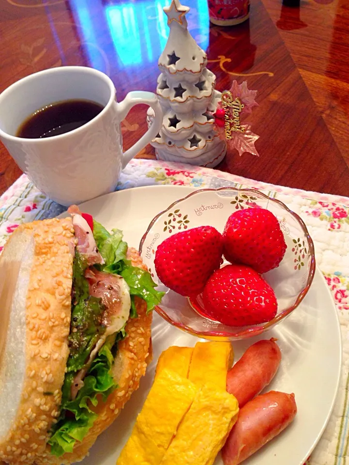 今日の朝ご飯(^^)|ちゃたままさん