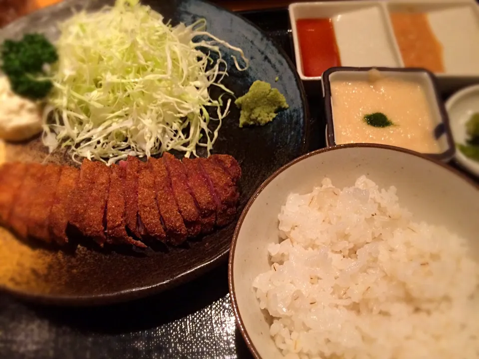 牛かつ定食|うみんちゅさん