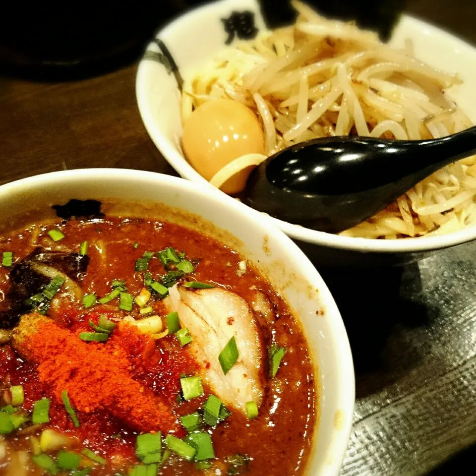 激辛麺の店、特製カラシビつけ麺。中本が苦手なオレでも美味しくいただけました♪|Keitaさん