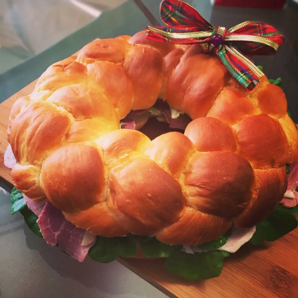 リースパンのサンドイッチ🍞|ベルさん