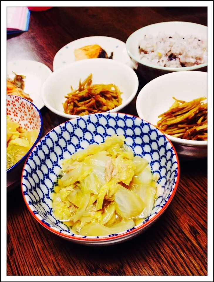 白菜のシーチキン煮🐟で和食|えみちさん