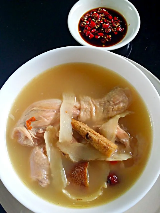 清补鸡汤🐔👄👅😙Herbal Chicken soup|🌷lynnlicious🌷さん