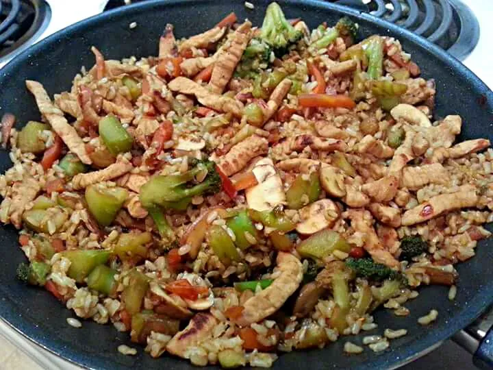 Sweet & Spicy Pork Vegetable Stir-fry|Melissa Marie Hallさん