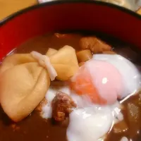 Snapdishの料理写真:味噌煮込みうどん|こばたいさん