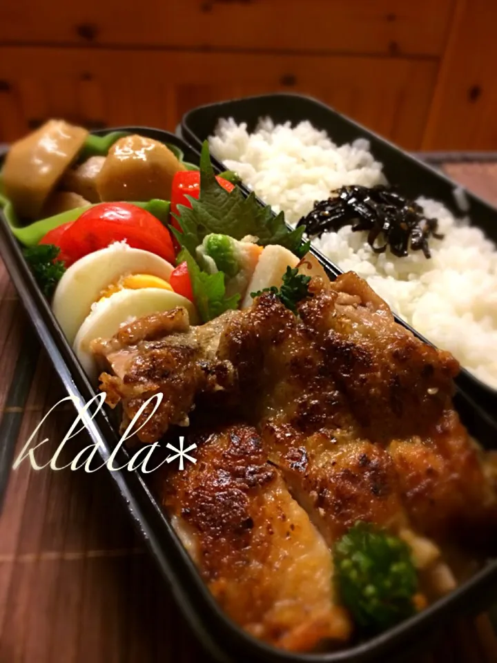 Snapdishの料理写真:ふつーのお弁当⭐️12/10|くららさん