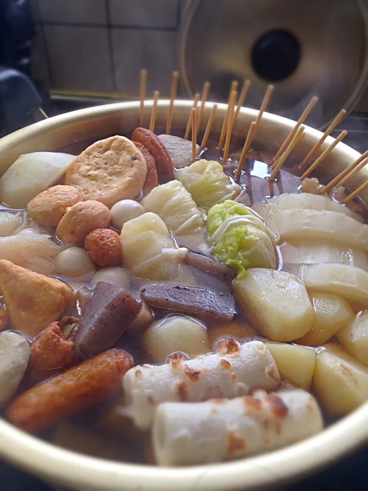 おでん、夕飯までには 美味しくなる〜(◍•ڡ•◍)|かよっぺさん