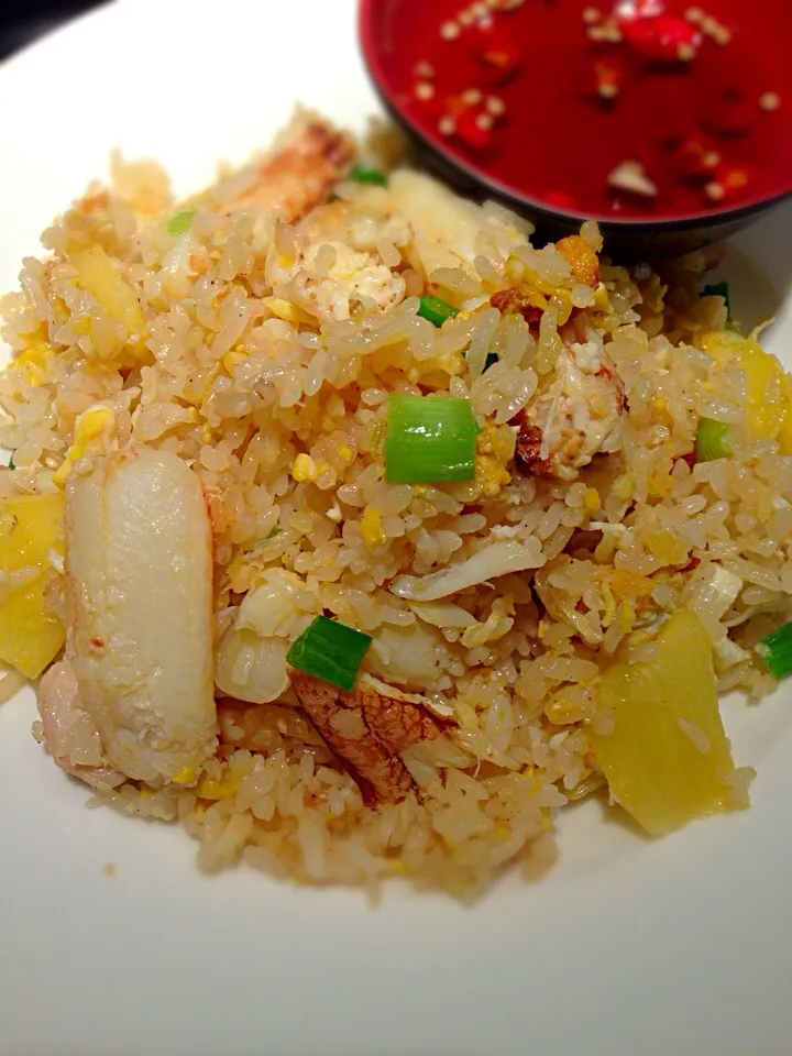 Crab meat pineapple Fried Rice|Allissa Zhaoさん