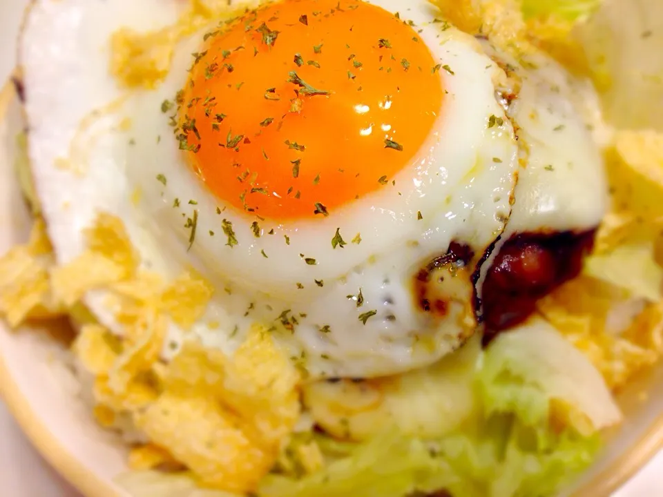 サクサクジューシィ ロコモコ丼|ひろりんさん