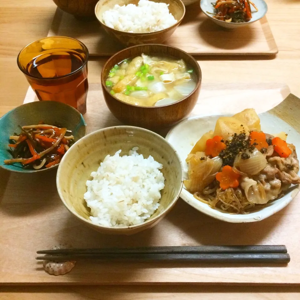 肉じゃが定食|maruruさん