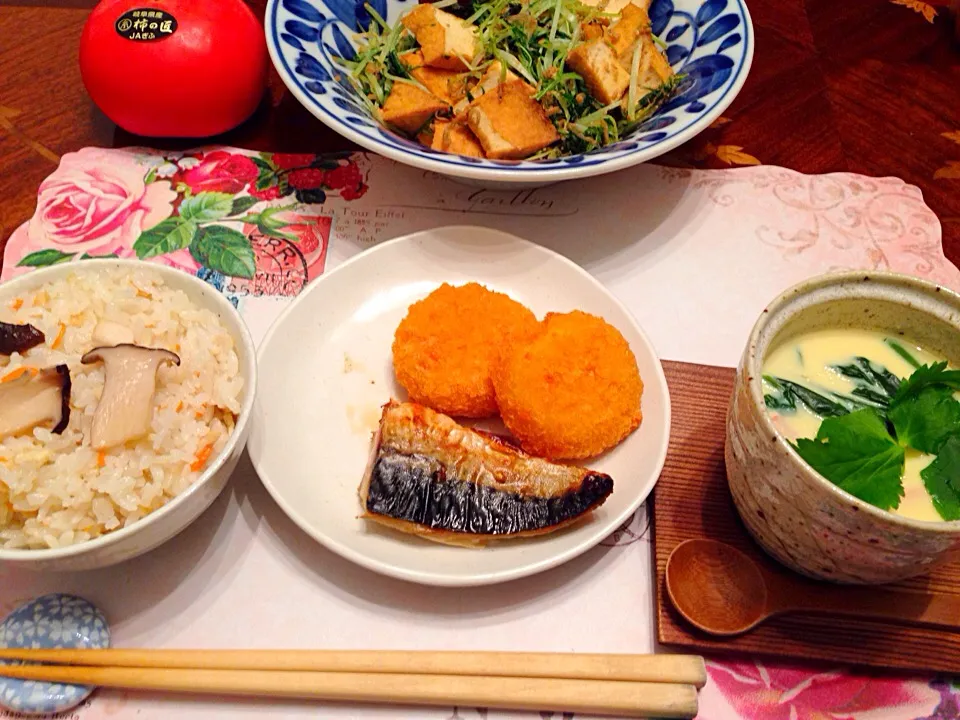 今日の晩御飯(๑´ڡ`๑)|ちゃたままさん