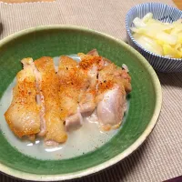 鶏肉の酒蒸しと白菜とろとろ漬け|aikoszkiさん