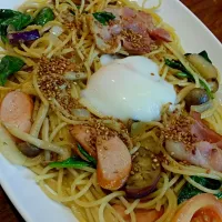 #Pasta #Eggs #French cuisine #Culinária italiana #miammiam #French cuisine #Japanese cuisine|Chan Min Jiaさん