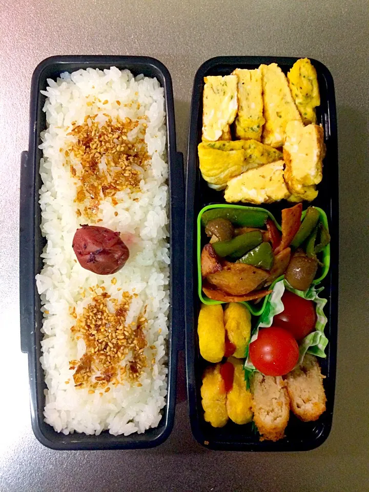 Snapdishの料理写真:息子用 お弁当(128)|トモさん