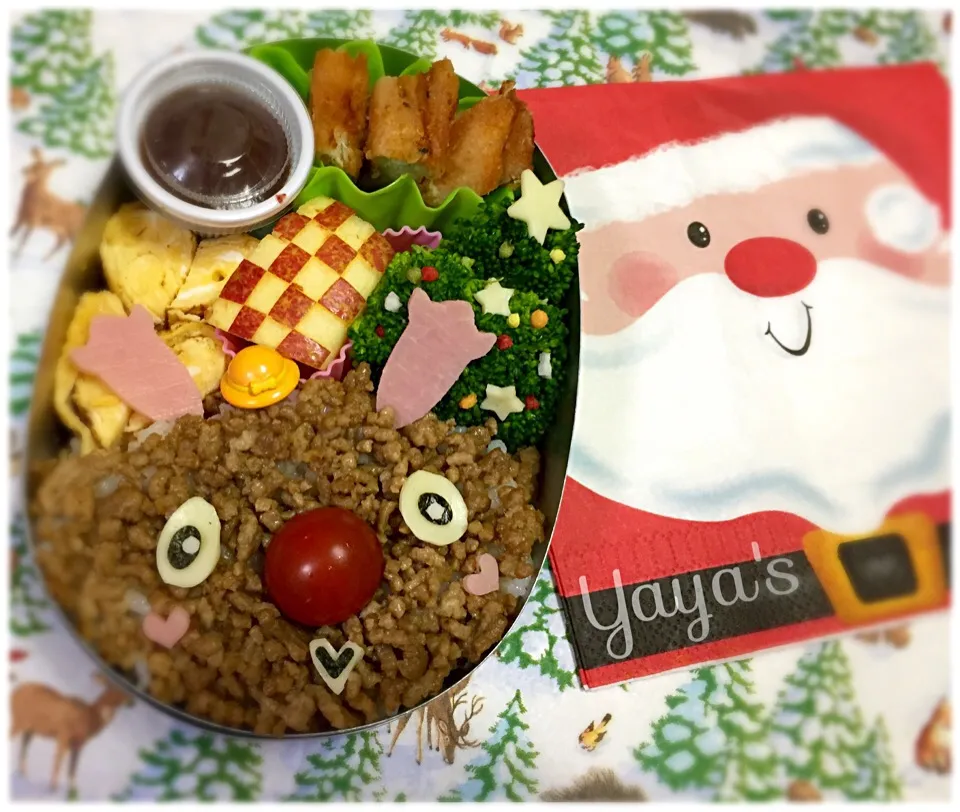 Snapdishの料理写真:本日の息子弁🎄|yayaさん