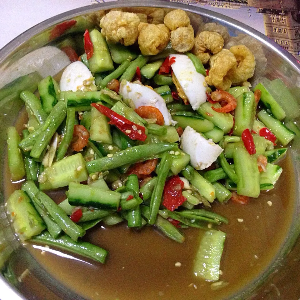 Cucumber salad|ศริณญา ปัดไธสงさん