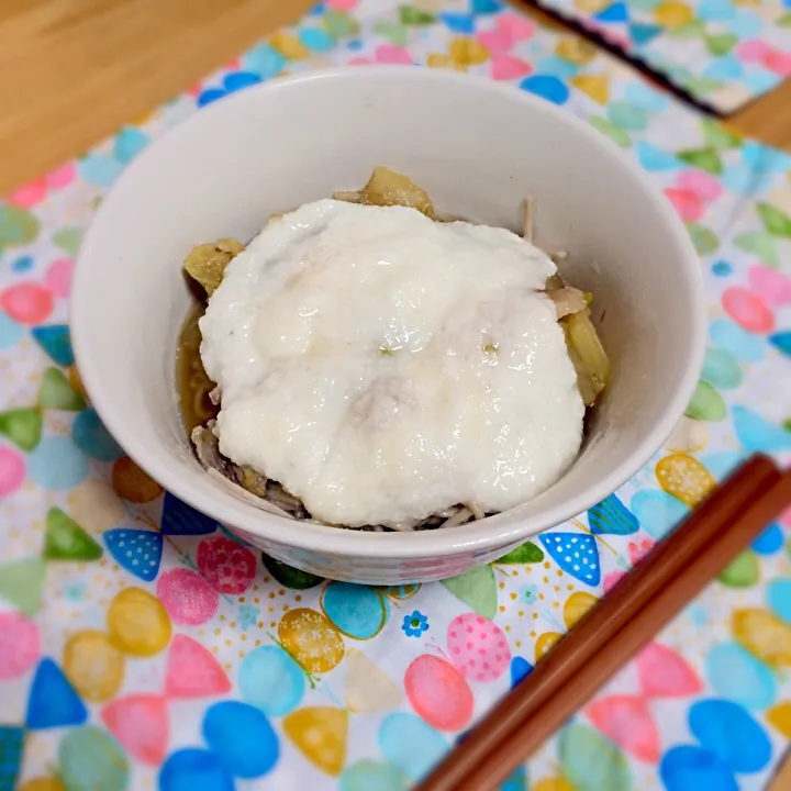 Snapdishの料理写真:トロロかけてみた蕎麦|ちーさん