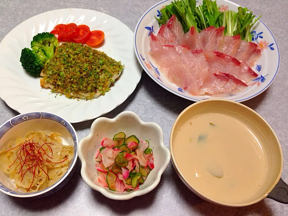 Snapdishの料理写真:お魚 晩ご飯|Orie Uekiさん