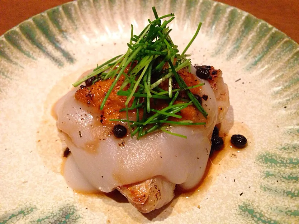 甘鯛と海老芋の焼物|ハギーさん