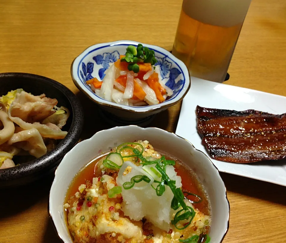 ホンの気持ちやけど東北支援の晩御飯🍻|川上千尋さん