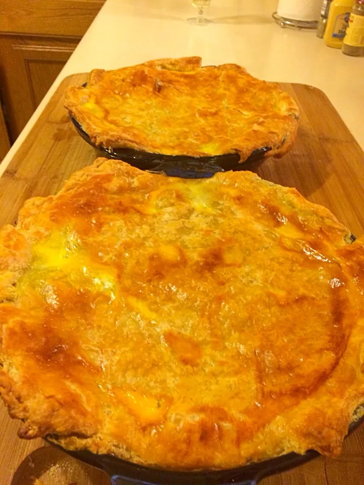 Smoked turkey pot pie.|amyさん