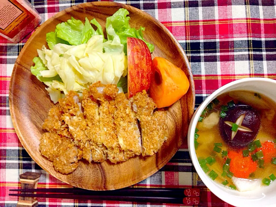 オーブンで焼き豚カツ、雑煮|林愛さん