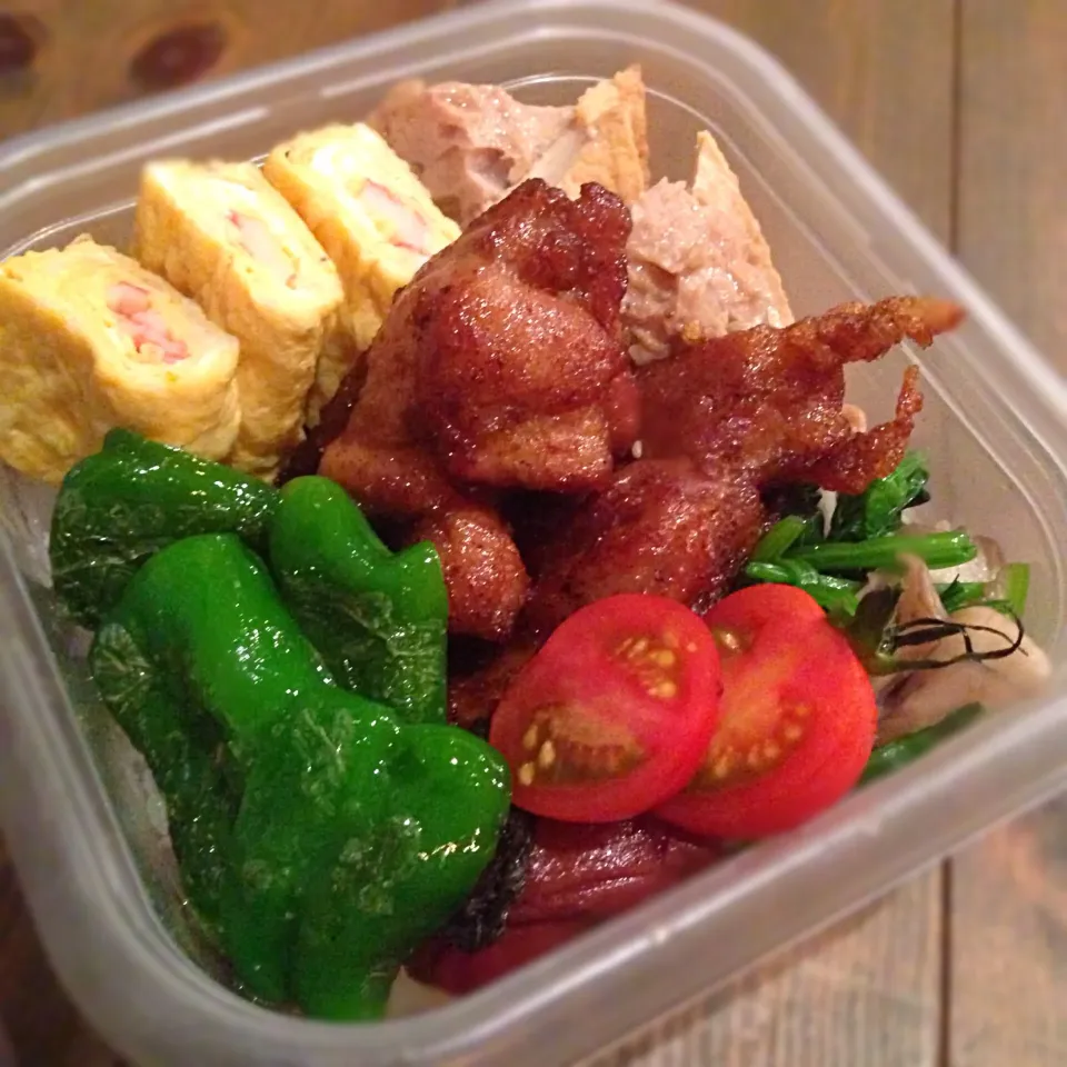 ナメダデリ金曜日 ジップロック弁当普及委員会からの海苔弁当|koji toyodaさん