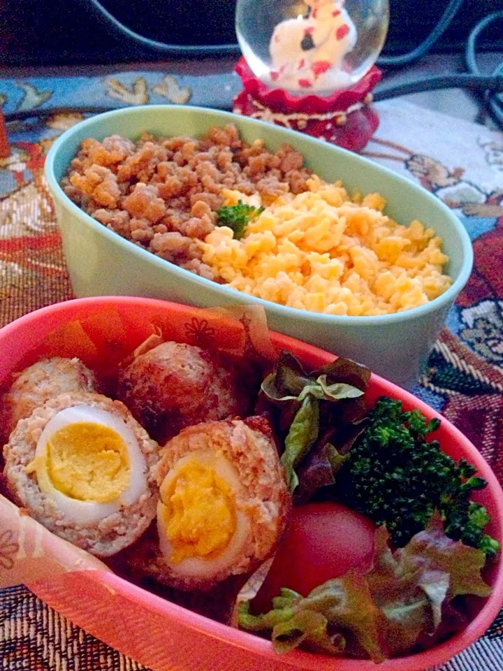 TGIF 😍 Lunch for girls on 12 December 2014. - Scotch Egg|Yuriさん