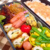 今日の旦那弁当〜蓋が閉まらない〜|えなしさん