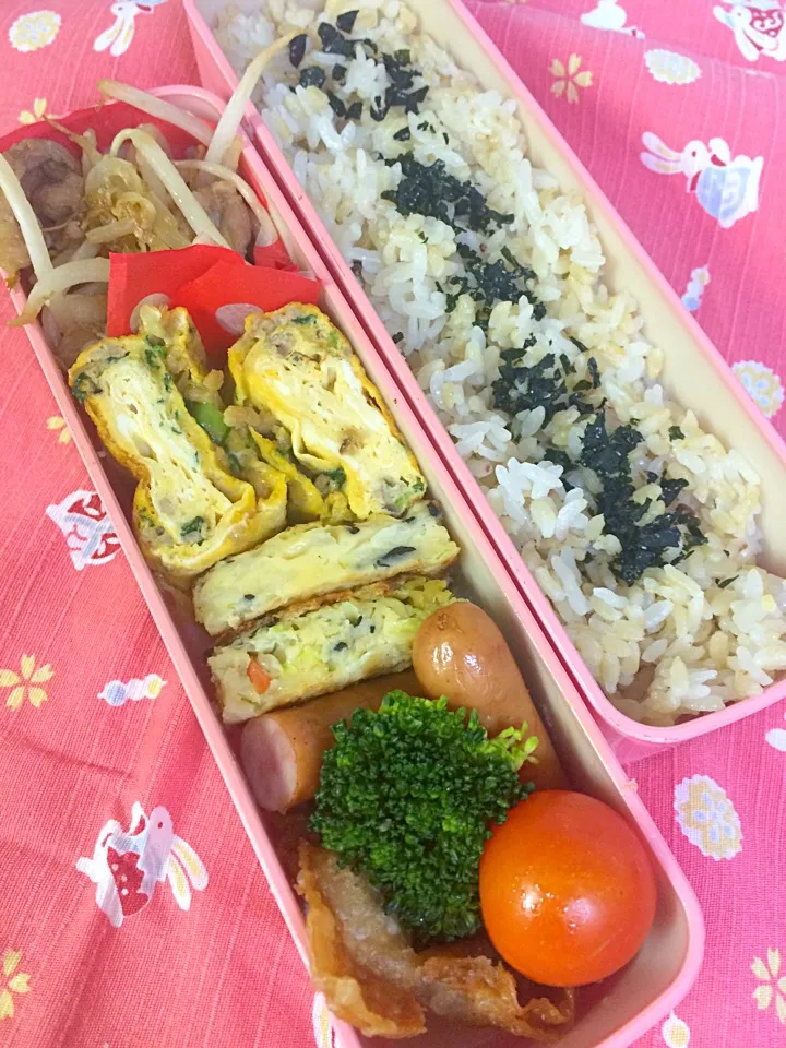 12月12日ママ弁当。手抜き〜~_~;|masamiさん