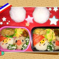 2014.12.12幼稚園お弁当⁂サンタ&トナカイ⁂