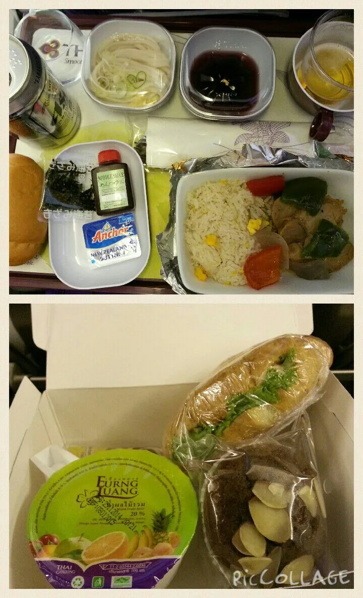 Snapdishの料理写真:Thai air 機内食|BUBUさん