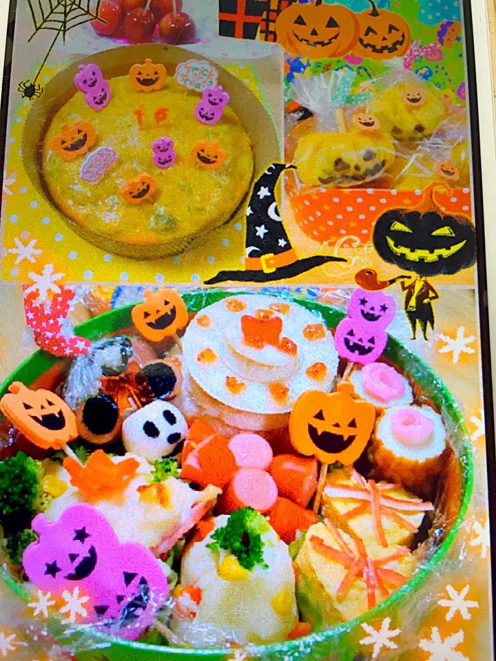 ハロウィン♪スイートポテト&ケーキ&弁当|mi-tonさん