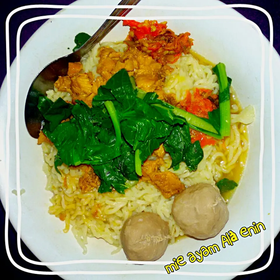 mie ayam bakso #indonesianculinary|rizki restu anandaさん