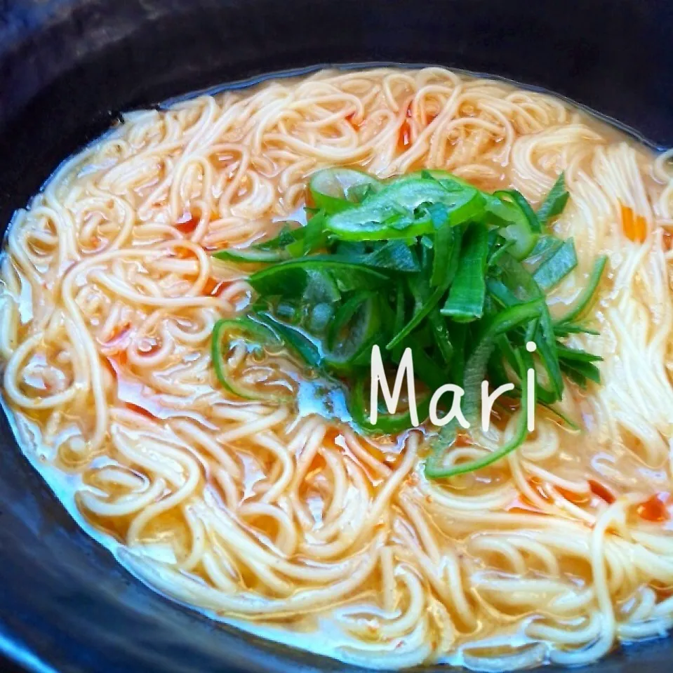 牛脂でコクUP💗お店みたい💗我が家の辛旨💗味噌ラーメンスープ🍜|Mariさん