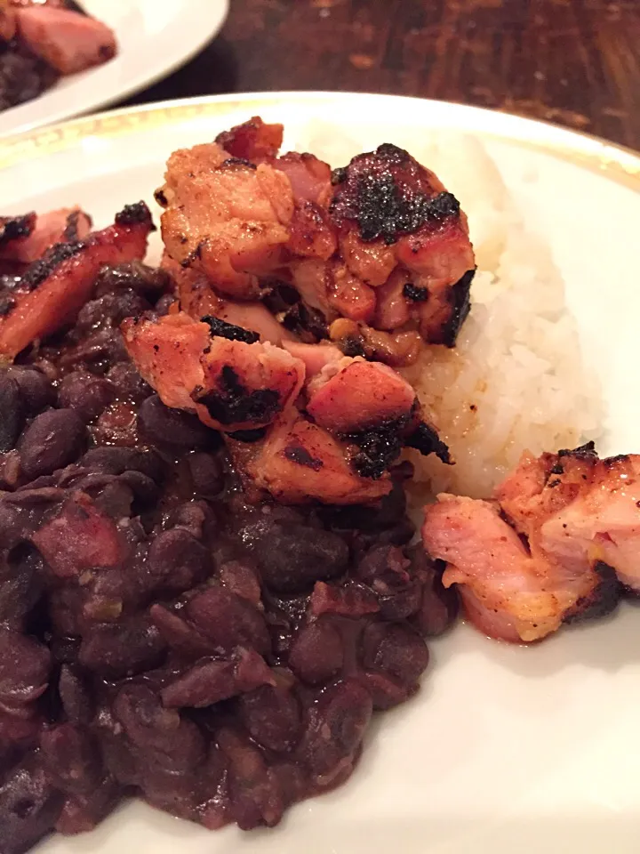 Mojo Chicken & Cuban Black Beans on rice|Chris Shannonさん